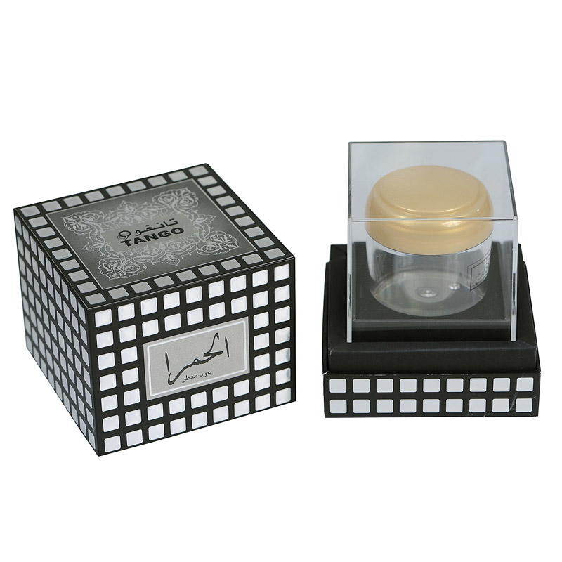cosmetic bottle presented in a premium rigid box