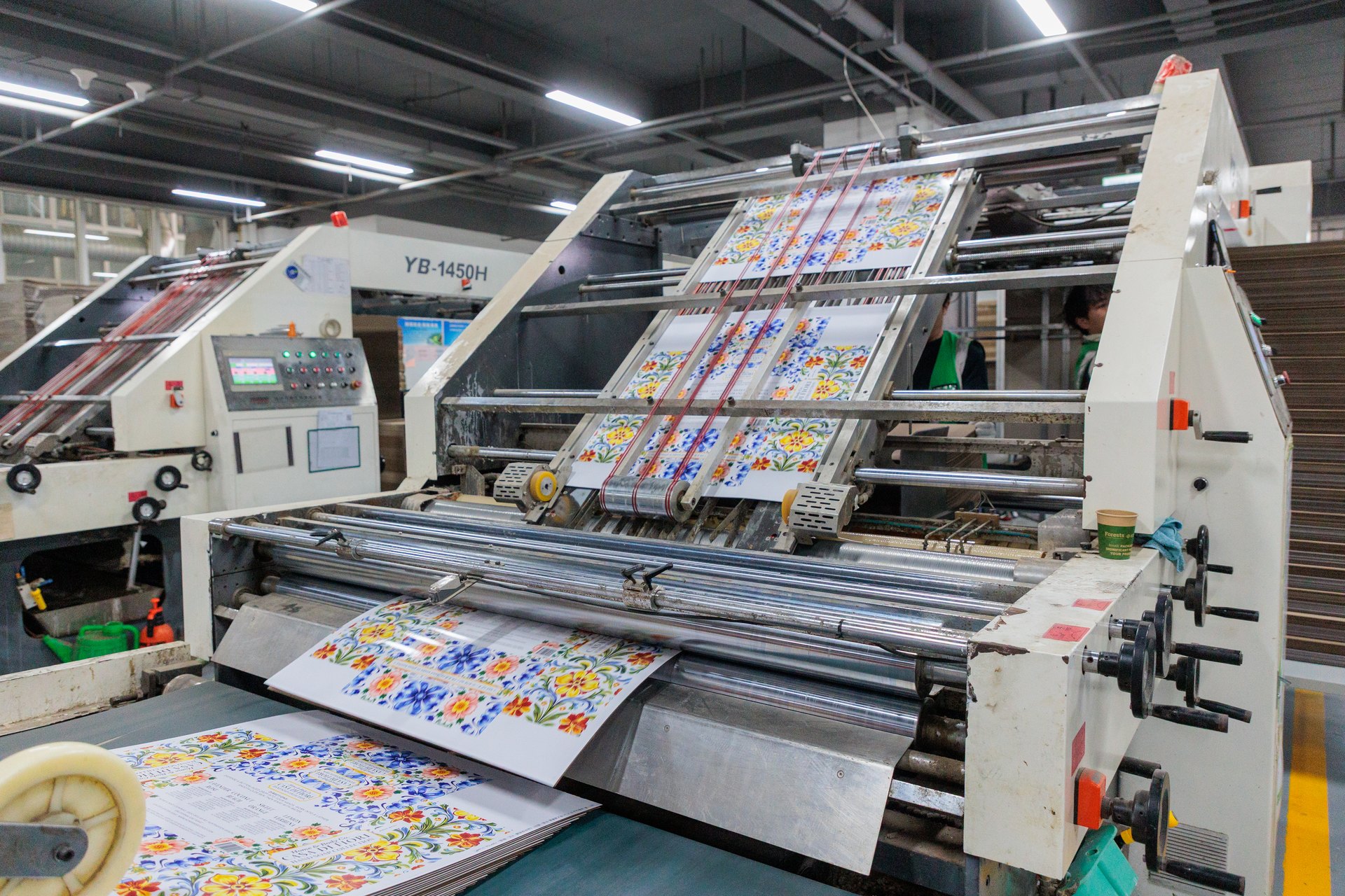 automated packaging printing production line
