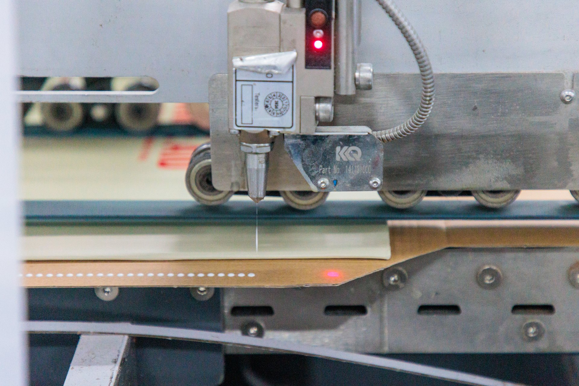 packaging quality control sensor system