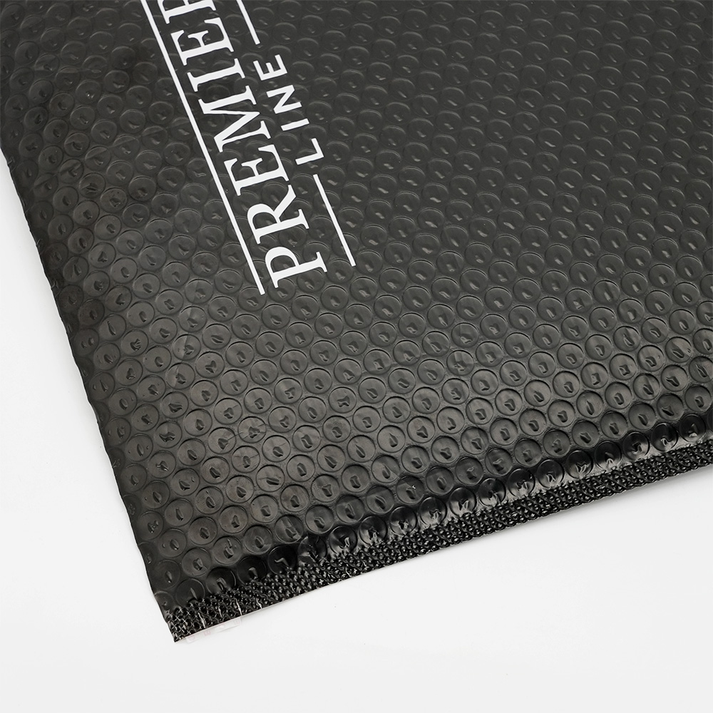close up of bubble mailer cushioning texture