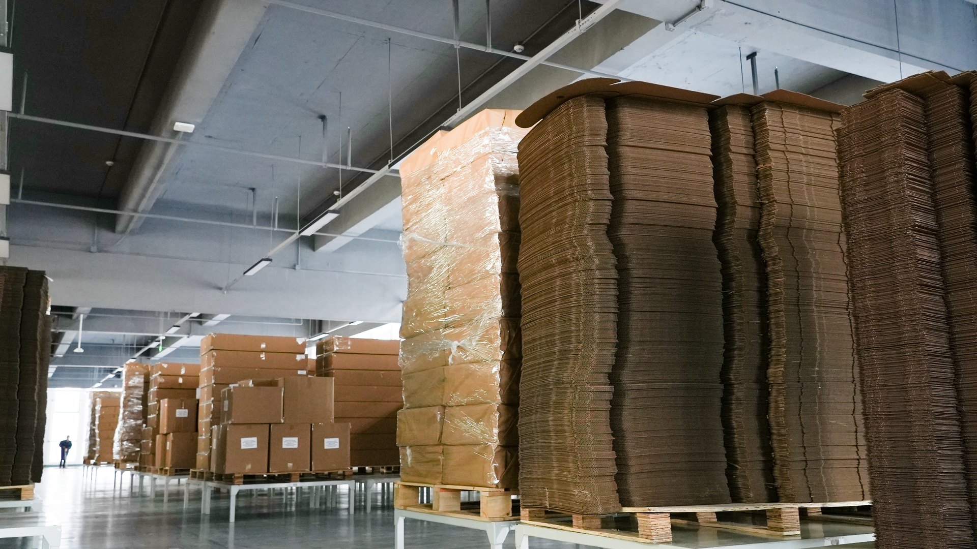 palletized packaging project handover