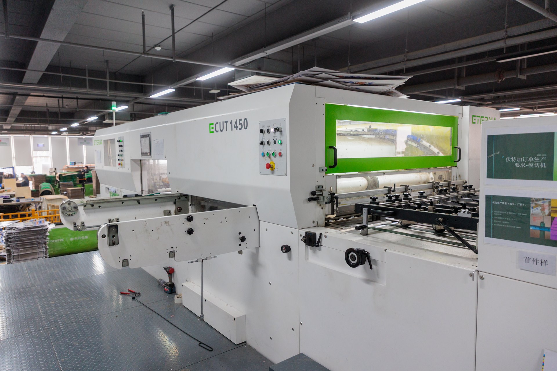 automated carton converting line