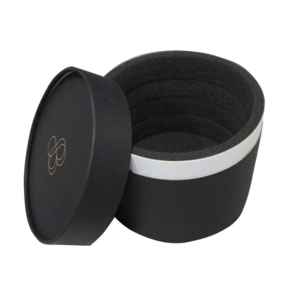 custom cylindrical paper tube packaging for beauty and personal care products