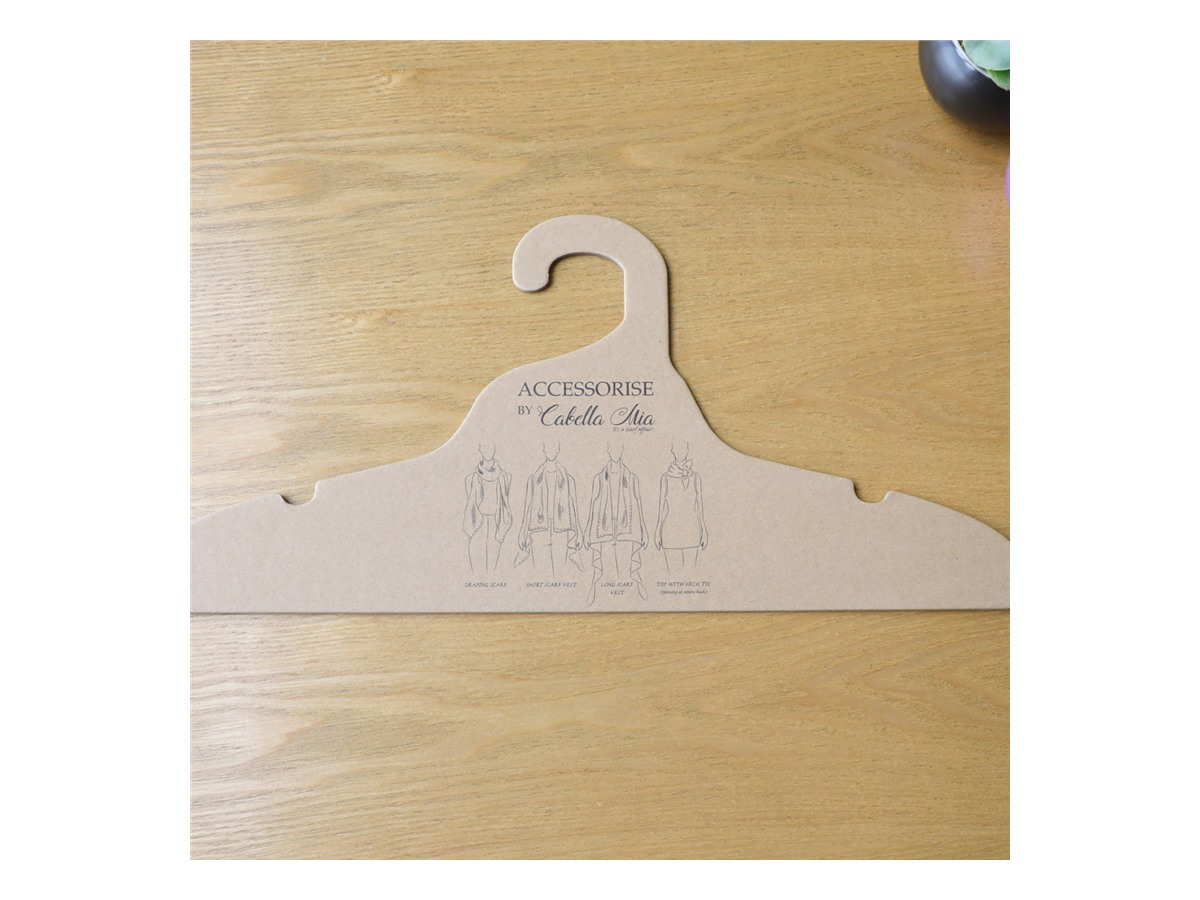 printed cardboard hangers for retail display packaging