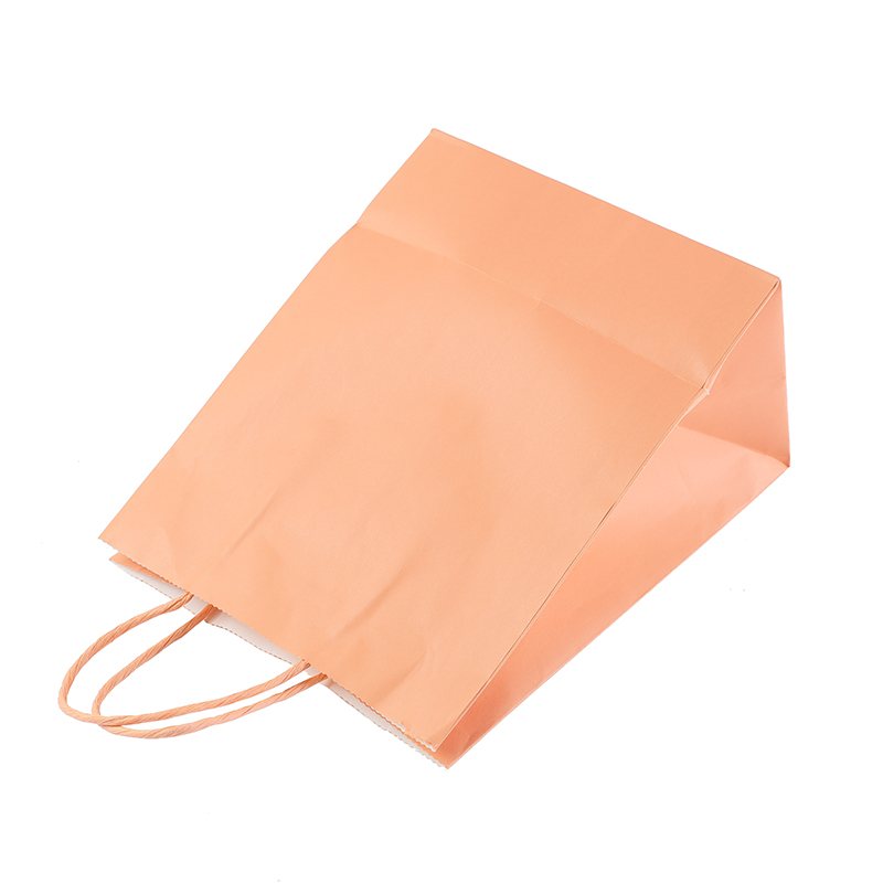 custom kraft paper bag with branded printing