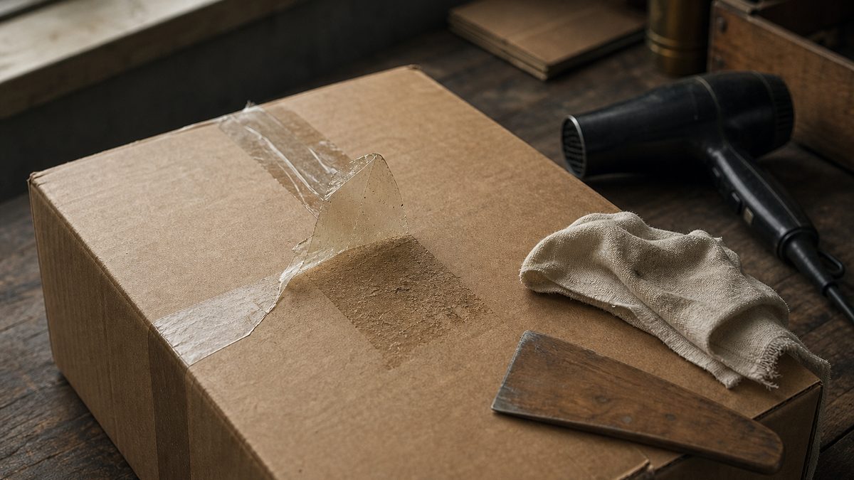 How to Remove Tape Residue Without Damaging the Surface