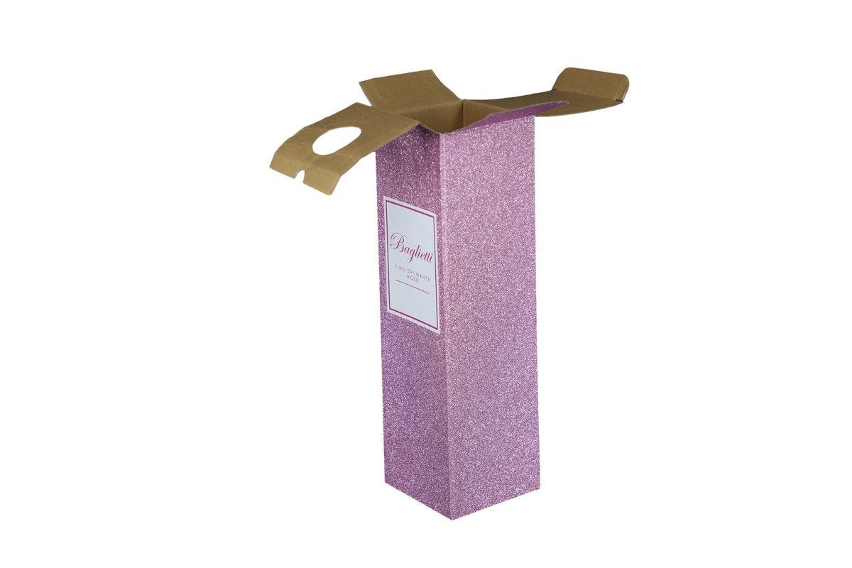 Real printed folding carton used as a reference for coordinating beverage multipack and secondary packaging