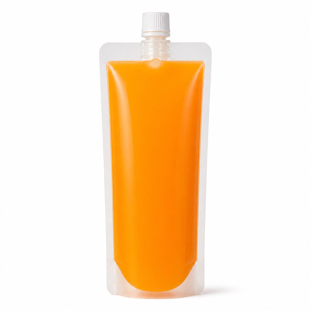 slim drink spout pouch for beverage packaging