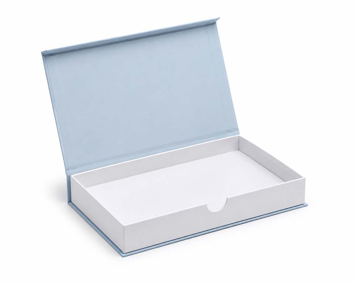 custom printed booklet packaging box for retail presentation