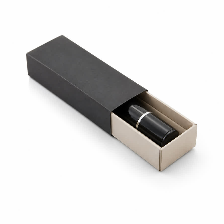 rigid cosmetic gift box with fitted insert for fragrance and beauty sets