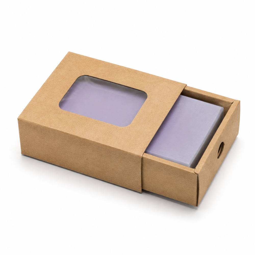 custom drawer box with fitted insert and printed sleeve