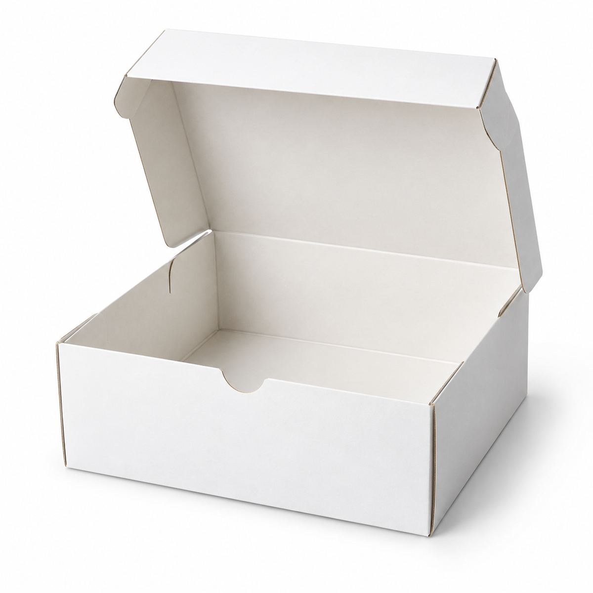 custom kraft food box with integrated carry handle