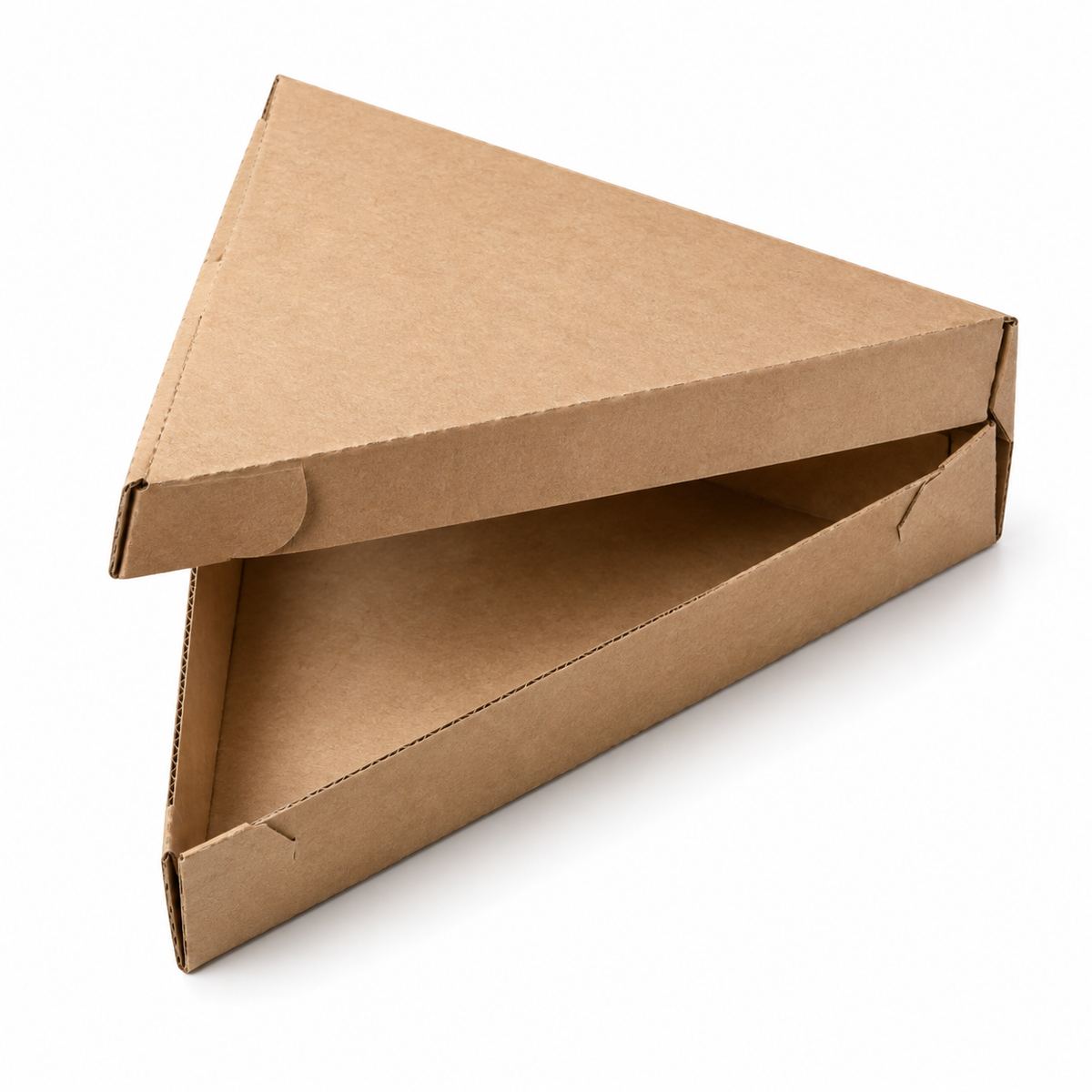 natural kraft food box packaging with carry handle