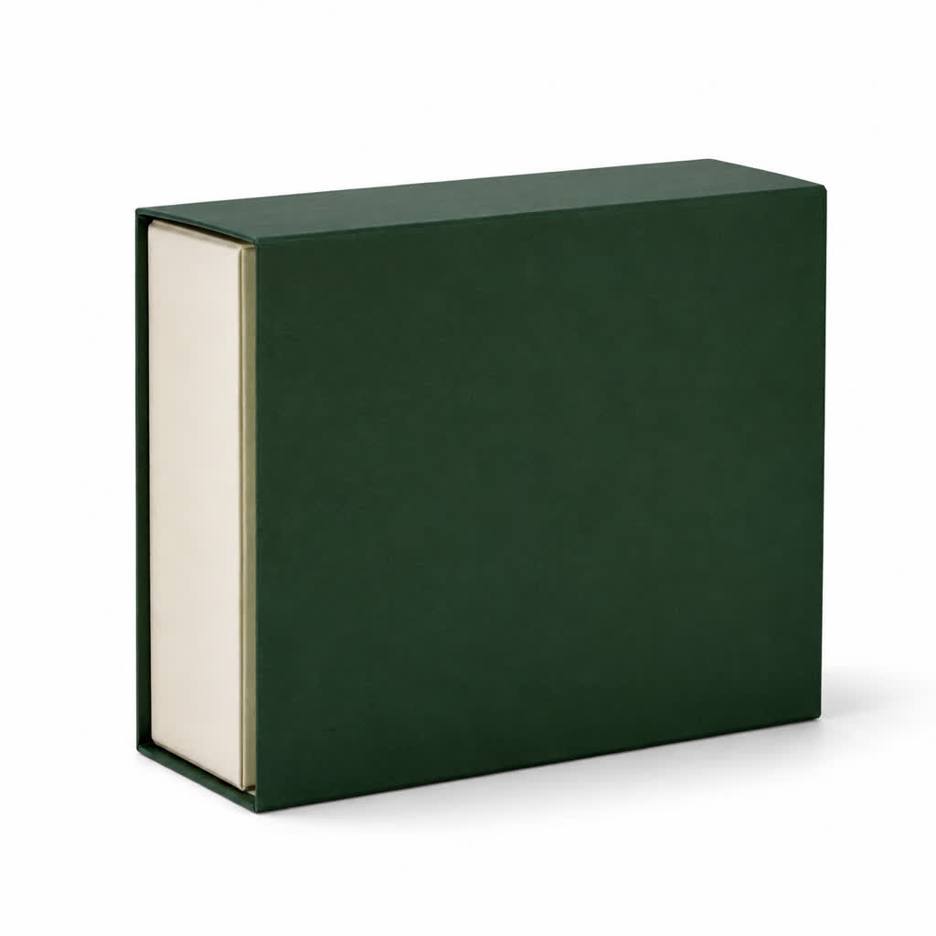 premium printed sleeve around a rigid retail box