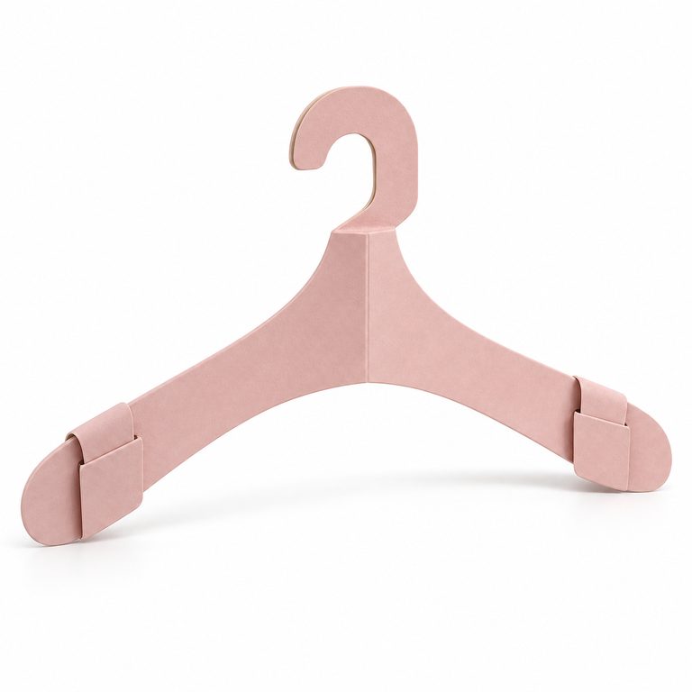 Paper hangers for e-commerce garment packaging