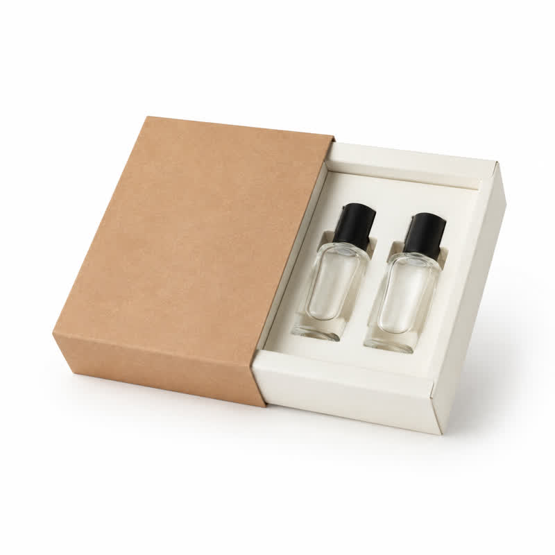 printed tray and sleeve box with fitted product presentation