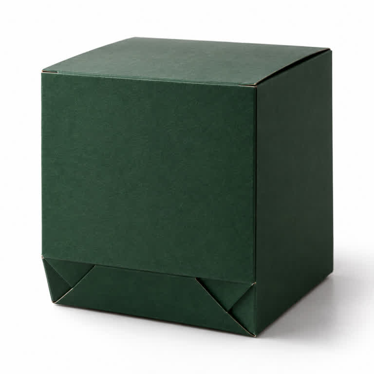 Custom tuck end box sample reviewed before production