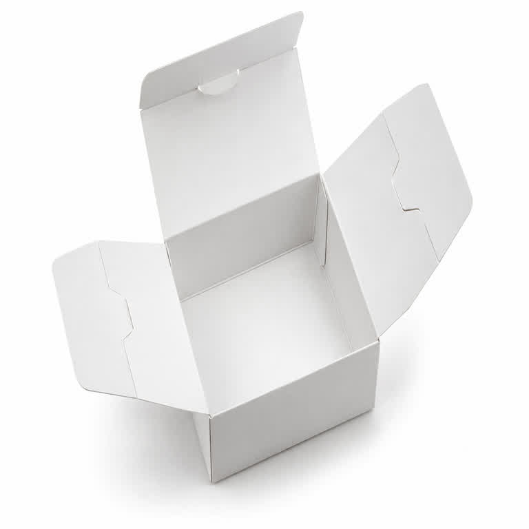 Straight tuck end box structure